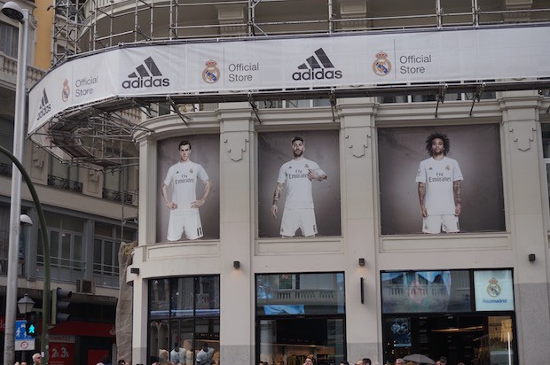 Loja Real Madrid Gran Vía